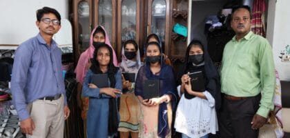 One Vision Society Urdu Bible Distribution Photo